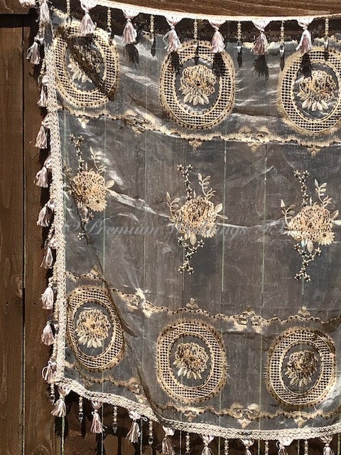 Embroidered Chadar Sehra - Premium Weddings TX