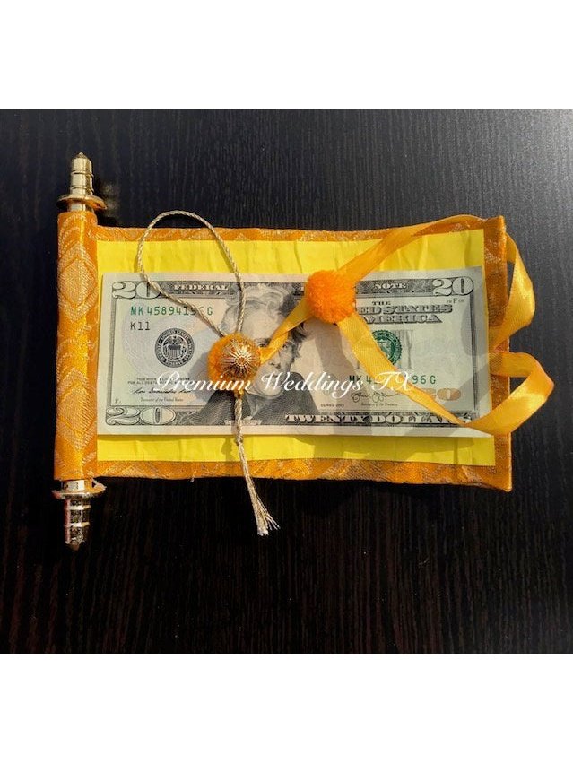 Rolled Money Envelopes - 1Ct - Premium Weddings TX
