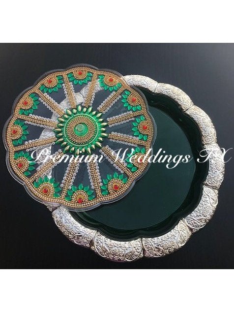 Green Dry Fruit Decorative Box