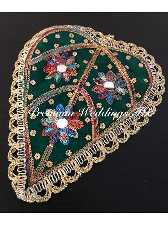 Embroidered Paan Ka Patta - Premium Weddings TX