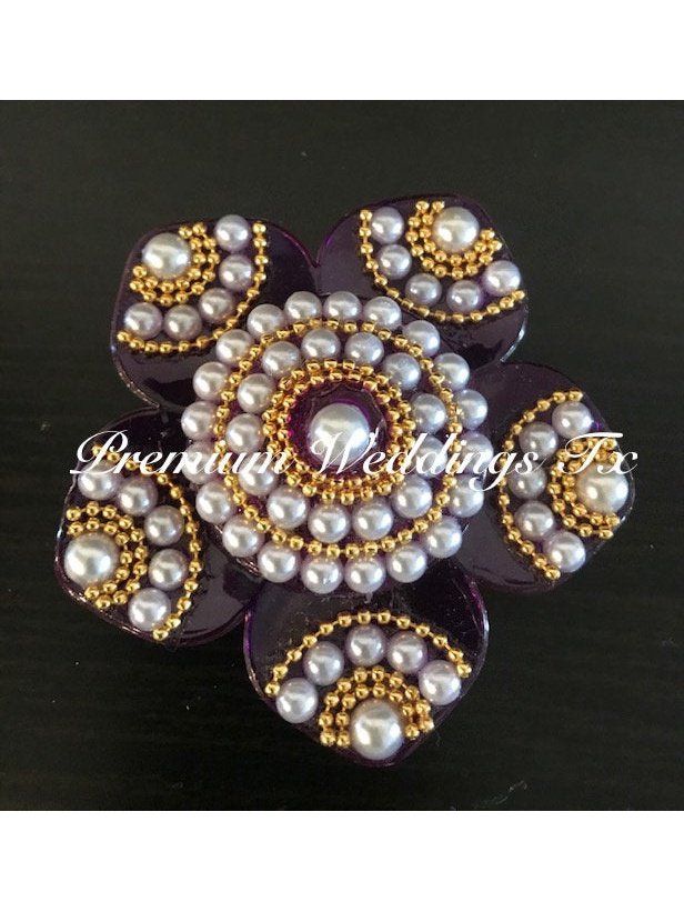 Decorative Haldi Kumkum Holder - Premium Weddings TX