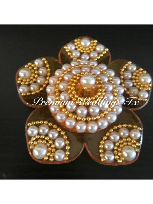 Decorative Haldi Kumkum Holder - Premium Weddings TX