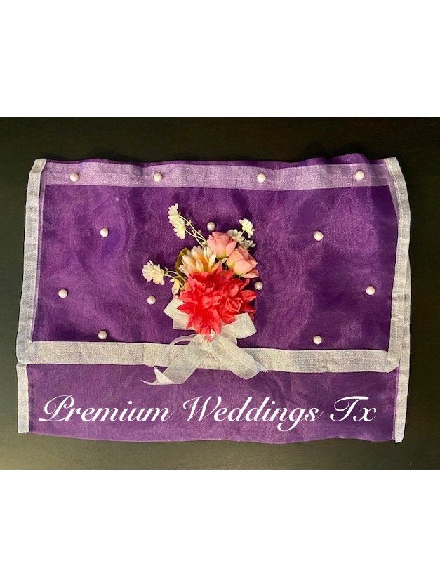 Saree Bag / Envelopes - 1Ct - Premium Weddings TX