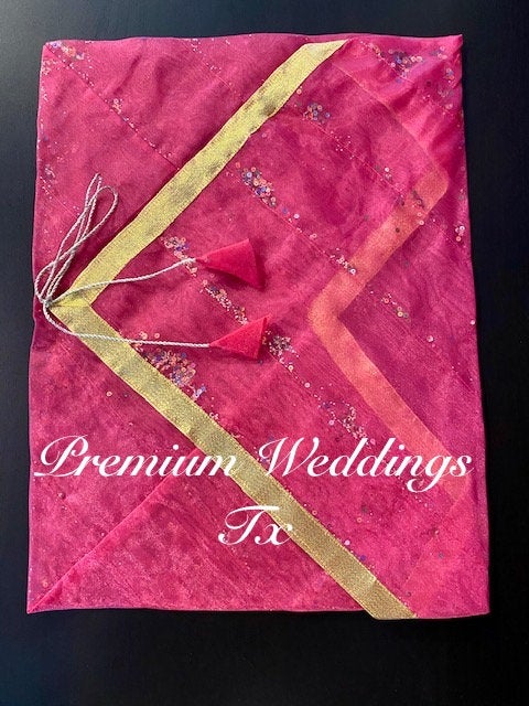 Saree Bag / Envelopes - 1Ct - Premium Weddings TX