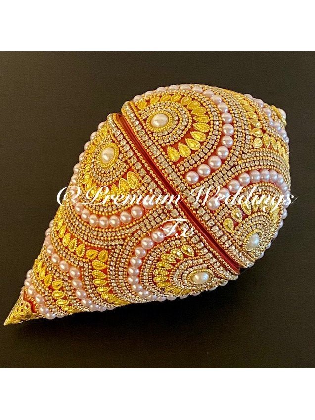 Pearl & Gold Coconut Cover - 1Ct