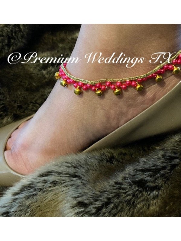 Handmade Beaded Anklet