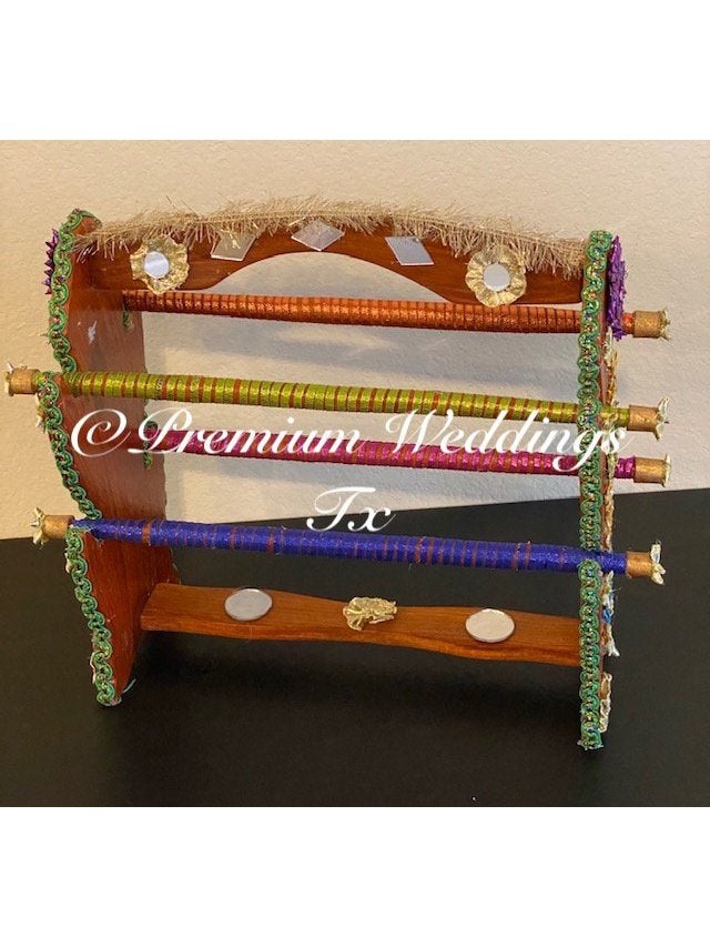 Decorated Bangle Stand - Medium - Premium Weddings TX