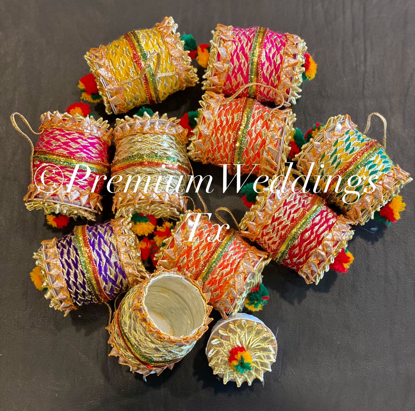 Dhol Favors - Handmade - READY TO SHIP - Premium Weddings TX