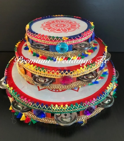 Decorative Tambourines - 3 Set