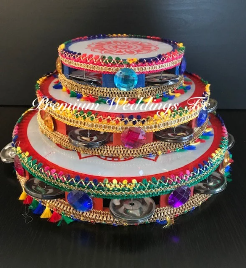 Decorative Tambourines - 3 Set