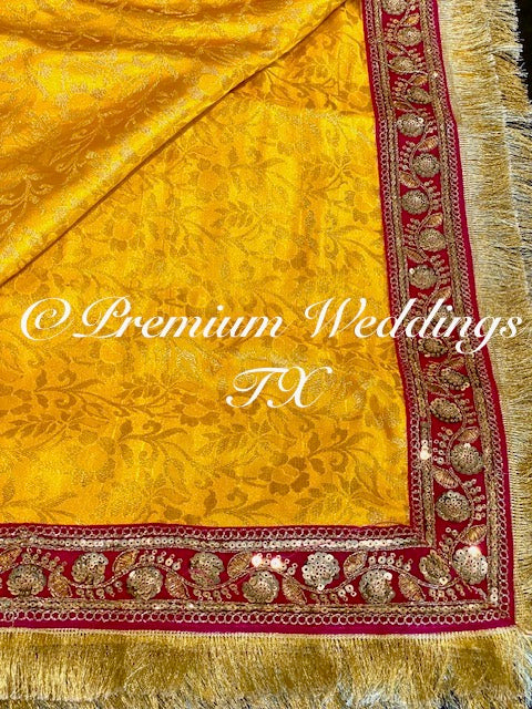 Mayoon Spreader - Yellow | Pink | Purple - Premium Weddings TX