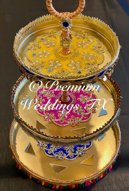 3 Tier Cupcake Stand - Premium Weddings TX