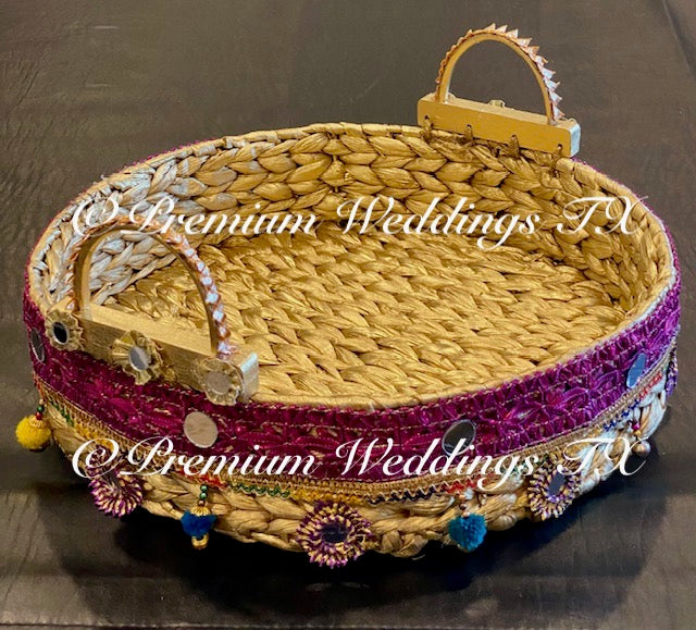 Handmade Round Baskets - Large