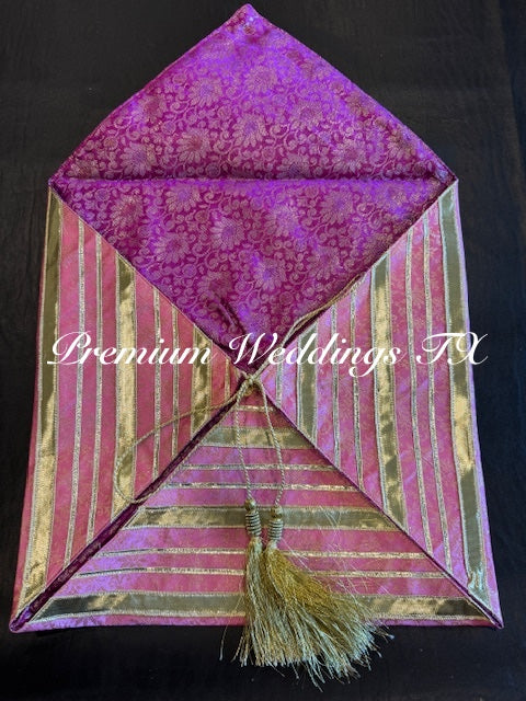 Purple Saree Envelope - 1 PC