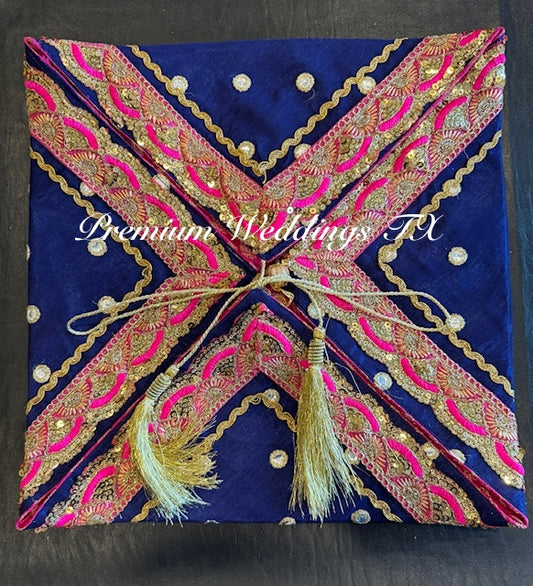 Royal Blue Saree Envelope - 1 PC (Copy)