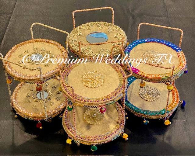 Gold Decorative Carts