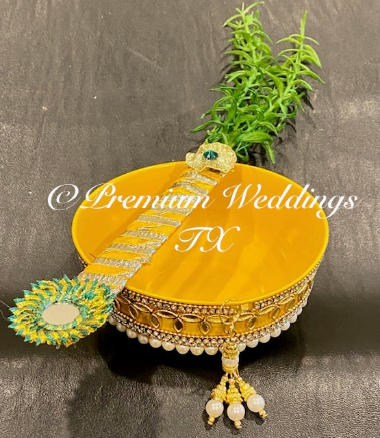 Haldi Applicator Set - Premium Weddings TX