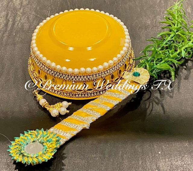 Haldi Applicator Set - Premium Weddings TX