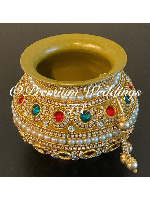 Small Kalash Matki - 1Ct - Gold