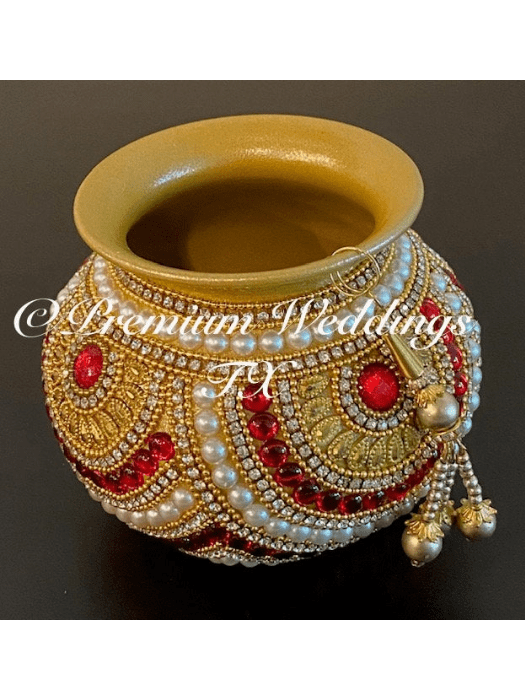 Small Kalash Matki - 1Ct - Gold