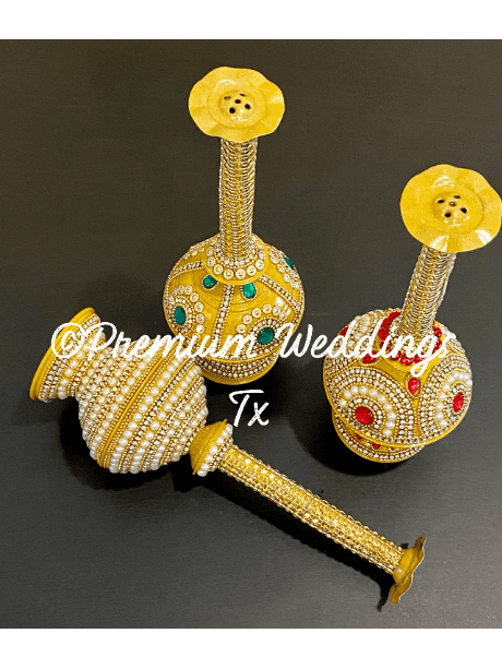 Rose Water Sprinkler - Gulab Dani Set - Premium Weddings TX