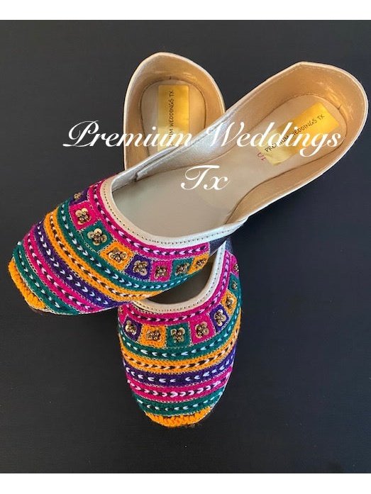 Resham & Sequins Jutti