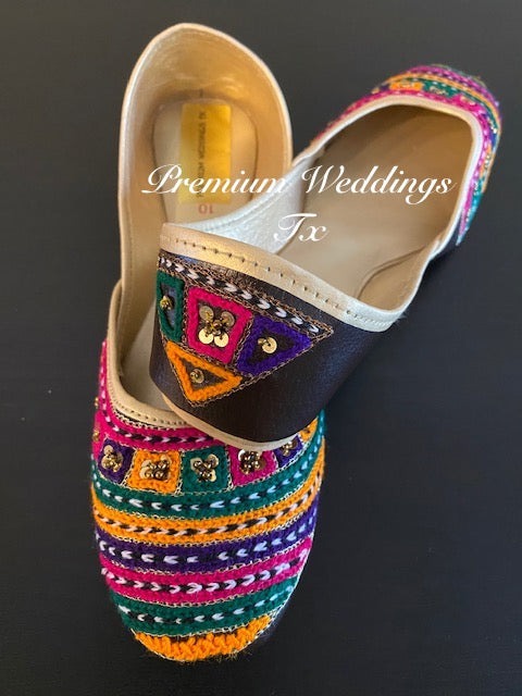 Resham & Sequins Jutti