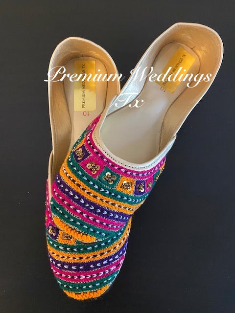 Resham & Sequins Jutti