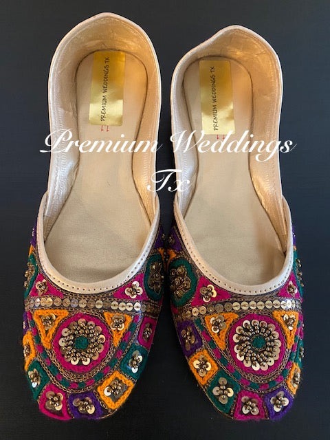 Resham & Sequins Jutti