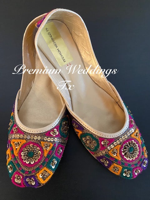 Resham & Sequins Jutti