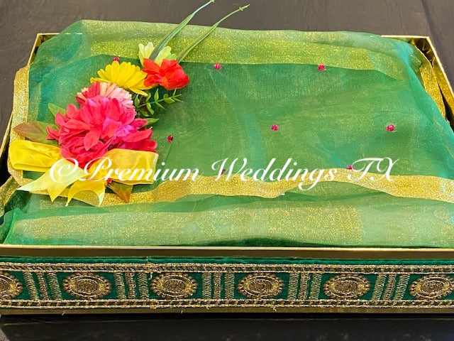 Thaals Bari Trays / Gift Packaging - Premium Weddings TX