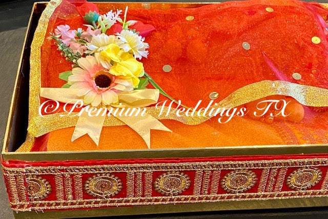 Thaals Bari Trays / Gift Packaging - Premium Weddings TX
