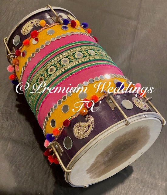 Big Dhol - Handmade - Premium Weddings TX