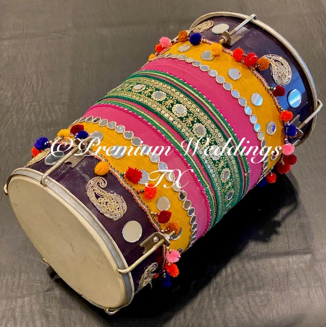 Big Dhol - Handmade - Premium Weddings TX