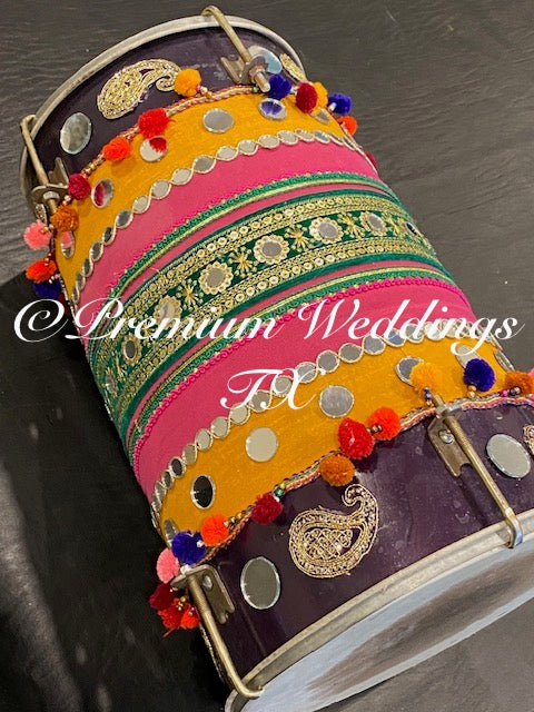 Big Dhol - Handmade - Premium Weddings TX