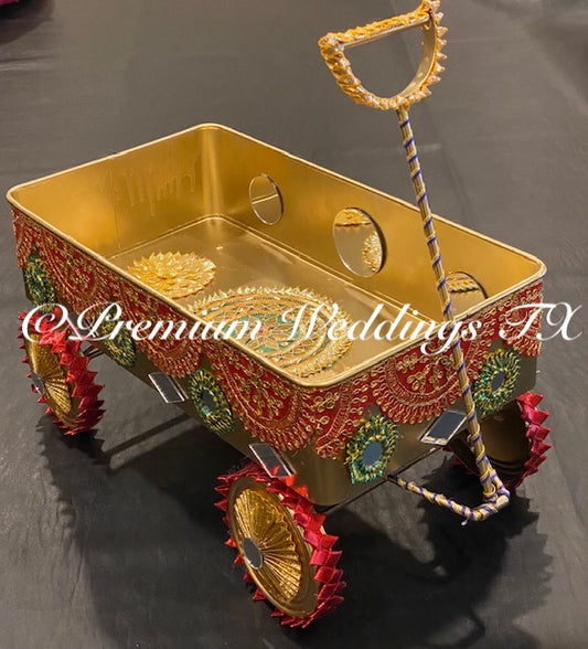 Decorative Wheel Barrow - Handmade - Premium Weddings TX