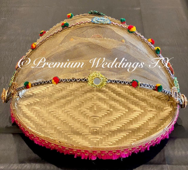 X-Large Fruit Tokri | Basket - Premium Weddings TX