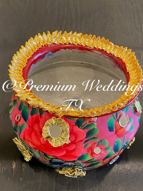 Truck Art Matka - Handmade - Premium Weddings TX