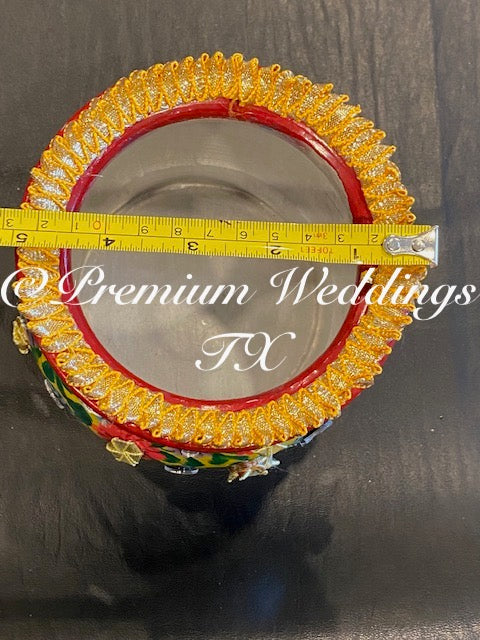 Truck Art Matka - Handmade - Premium Weddings TX