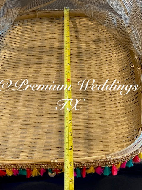 Fruit Tokri | Basket | XLarge - Premium Weddings TX