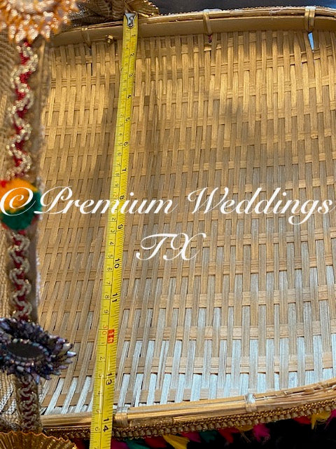 Fruit Tokri | Basket | XLarge - Premium Weddings TX