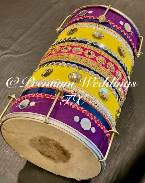 Big Dhol - Handmade - Premium Weddings TX
