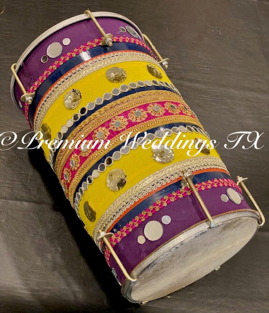 Big Dhol - Handmade - Premium Weddings TX