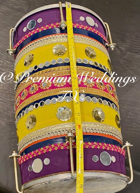 Big Dhol - Handmade - Premium Weddings TX