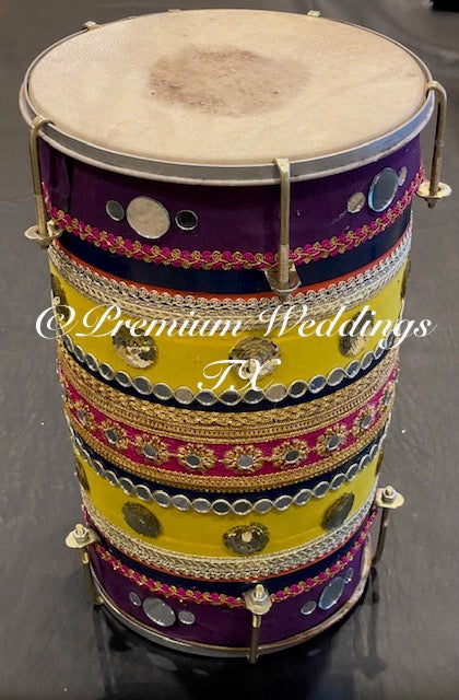 Big Dhol - Handmade - Premium Weddings TX
