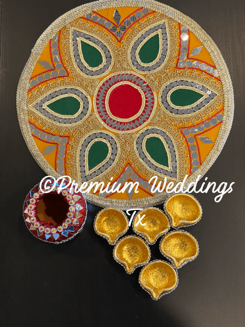 Mehndi Thaals - Premium Weddings TX