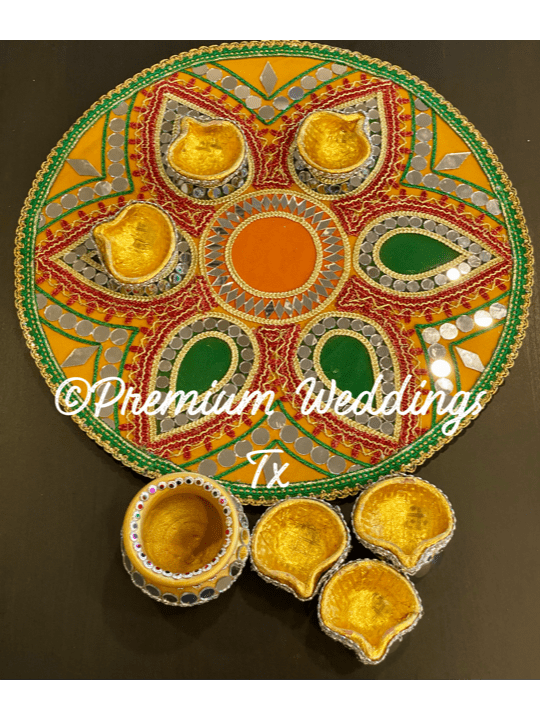 Mehndi Thaals - Premium Weddings TX
