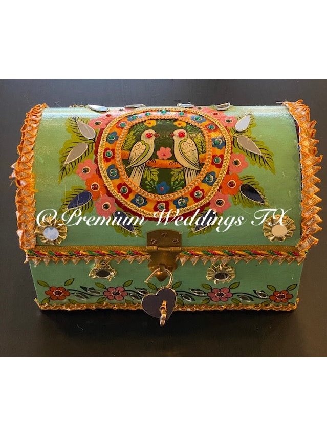 Mint Green Handmade Jewelry Box