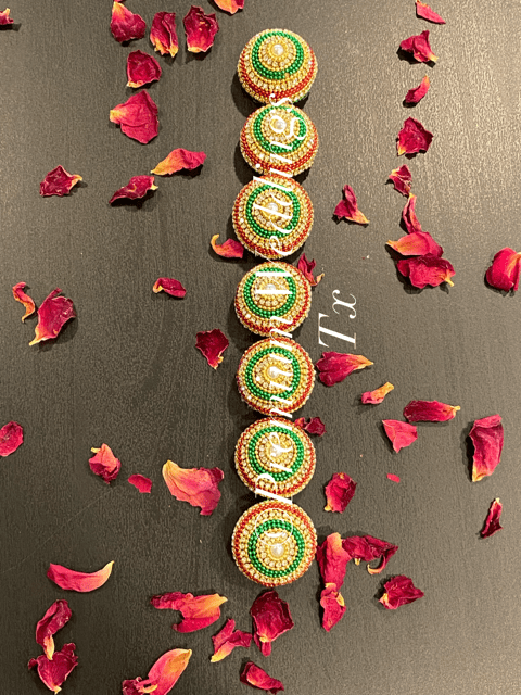 Red Green Decorative Supari - Premium Weddings TX