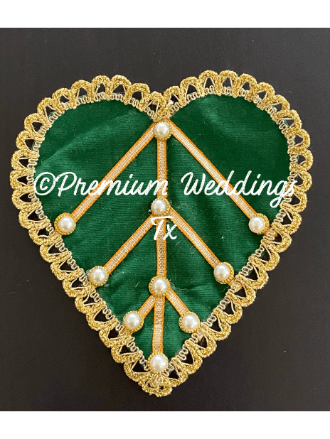 Assorted Embellished Paan Ka Patta - Premium Weddings TX